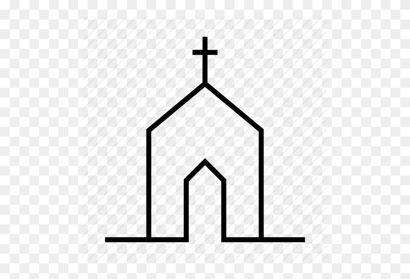512x512 Christainity, Church, Marriage, Religious, Wedding Icon - Church Steeple Clipart
