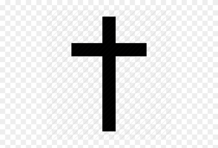 494x512 Cristiano, Cristianismo, Cruz, Jesucristo, Icono De Signo - Jesús En La Cruz Png