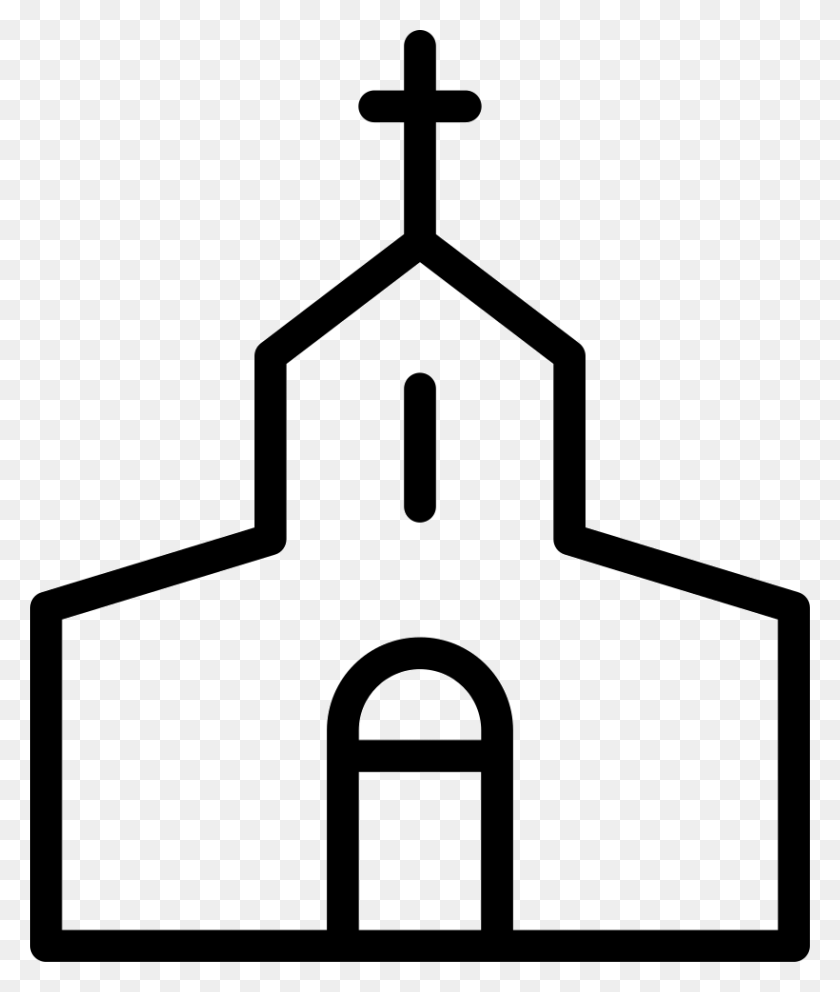 820x980 Christian Church Png Icon Free Download - Church Icon PNG