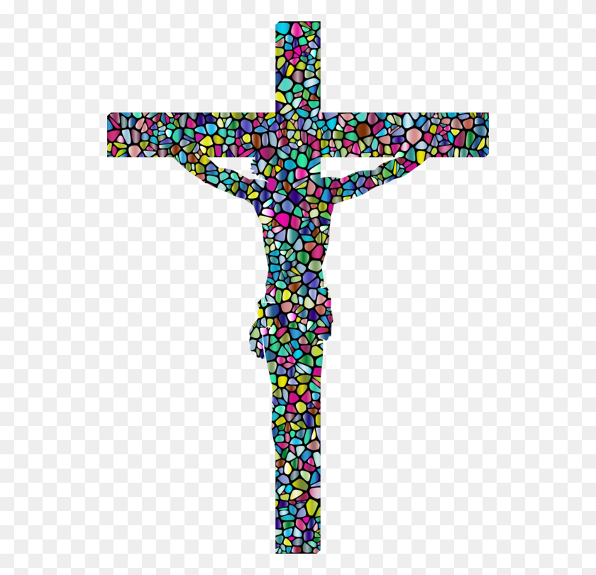 538x750 Christian Cross Drawing Computer Icons Crucifix - Cross Of Christ Clipart