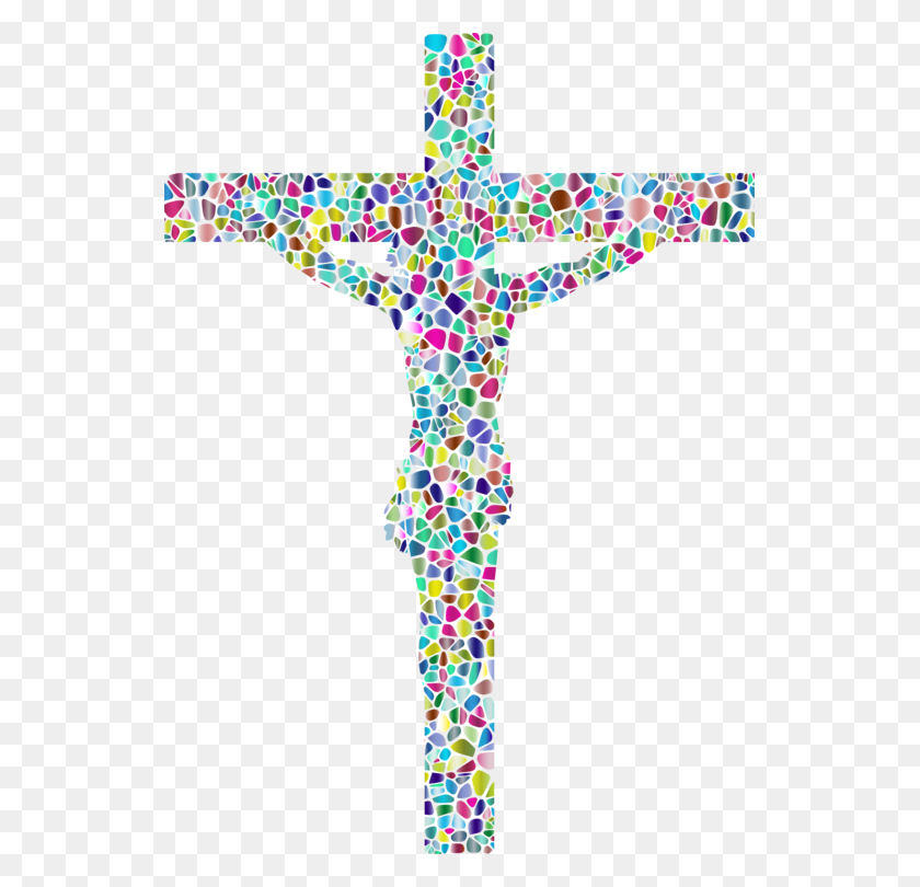 539x750 Christian Cross Red Easter Egg Crucifix Computer Icons Free - Free Easter Cross Clipart