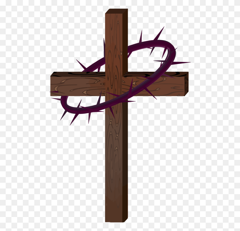496x749 Скачать Символ Христианского Креста - Крест И Корона Клипарт