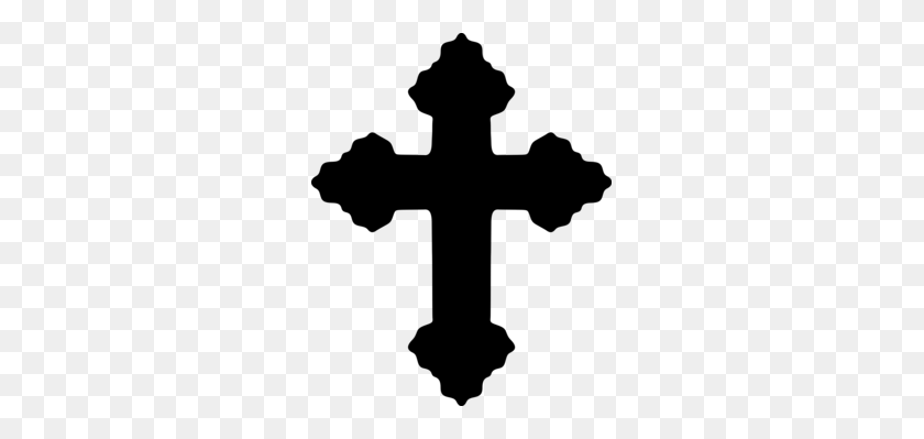 273x339 Christian Cross The Crucifixion Christianity - Cross Of Christ Clipart