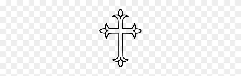 150x206 Christian Cross Variants - Catholic Cross PNG