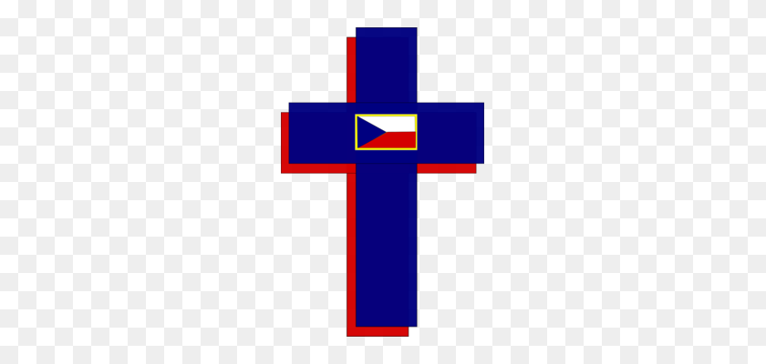 223x340 Christian Flag Christianity Protestantism - Christian Flag Clipart