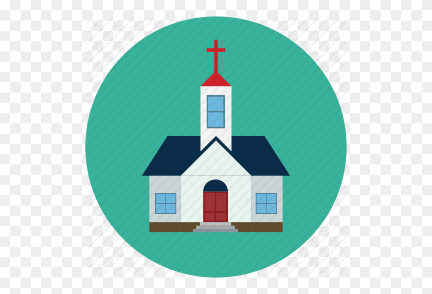 512x512 Christian House, Church, Church Building, Church Home, Home Icon - Church Icon PNG