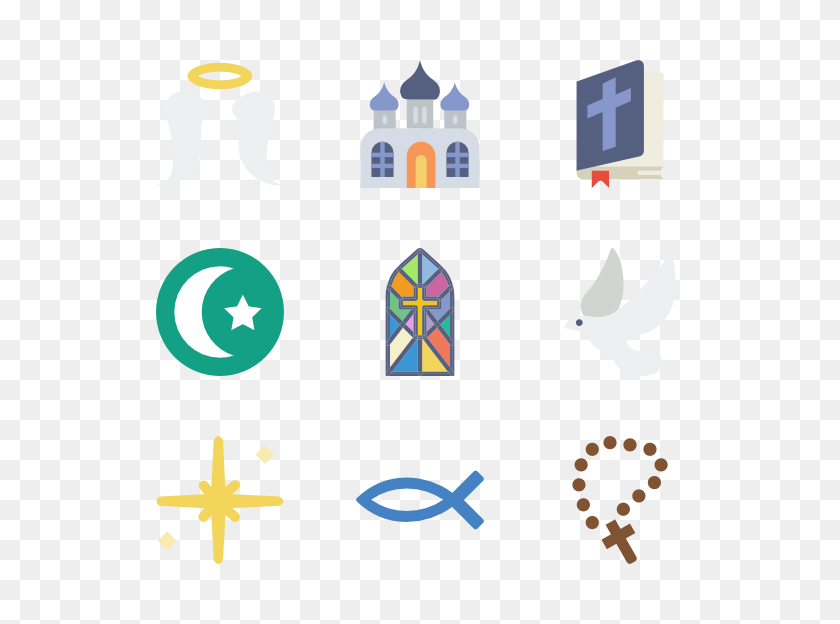 600x564 Christian Icons - Christian Symbols Clip Art