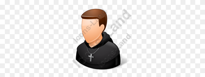 256x256 Christian Monk Icon, Pngico Icons - Monk PNG