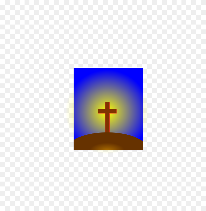 566x800 Christianity Clip Art Download - Rugged Cross Clipart