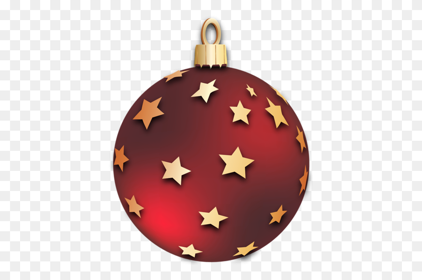 409x497 Christmas Ball Ornaments Clipart - Christmas Decorations PNG