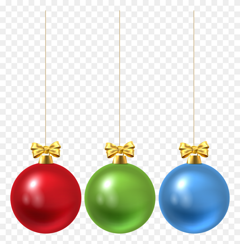 Christmas Ball Set Clip Art Png - On Vacation Clipart - FlyClipart