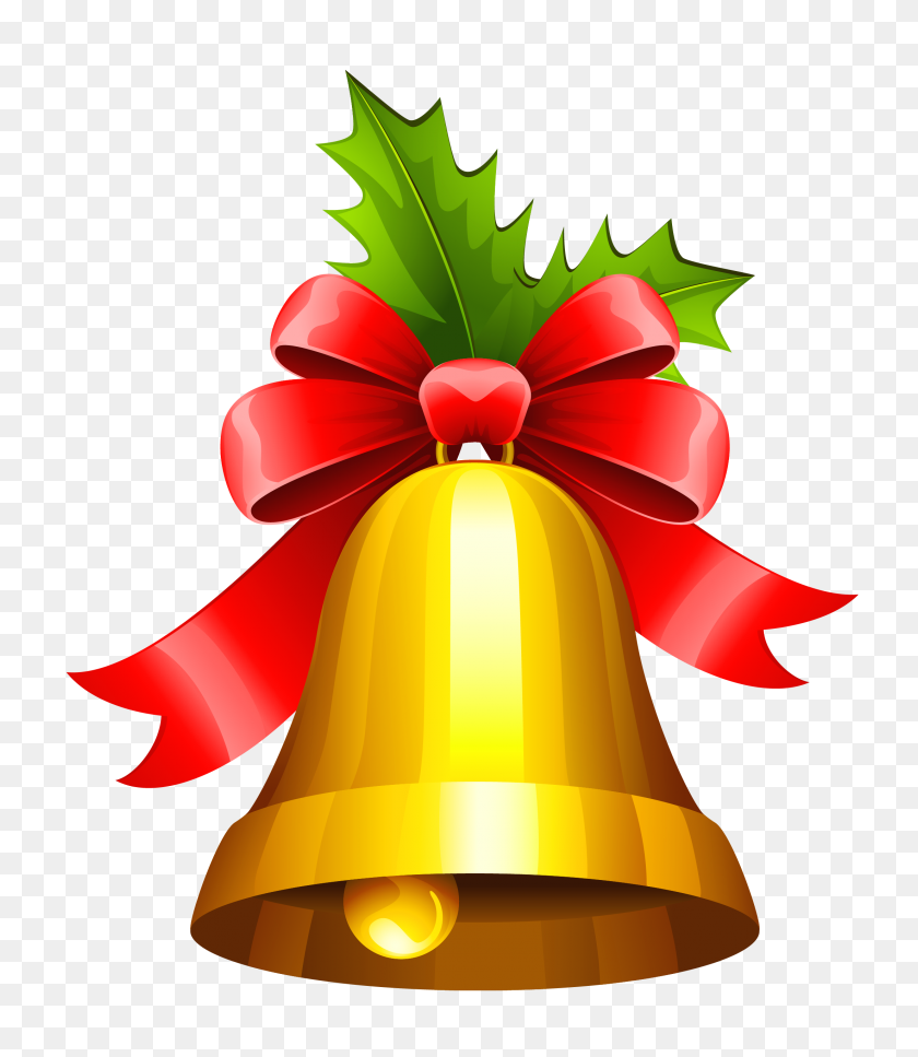2204x2563 Christmas Bell Png Transparent Images - Christmas Bells PNG