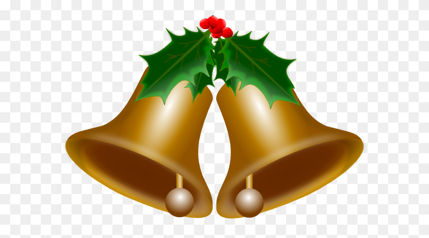 600x406 Christmas Bells Clip Art - Handbell Clipart