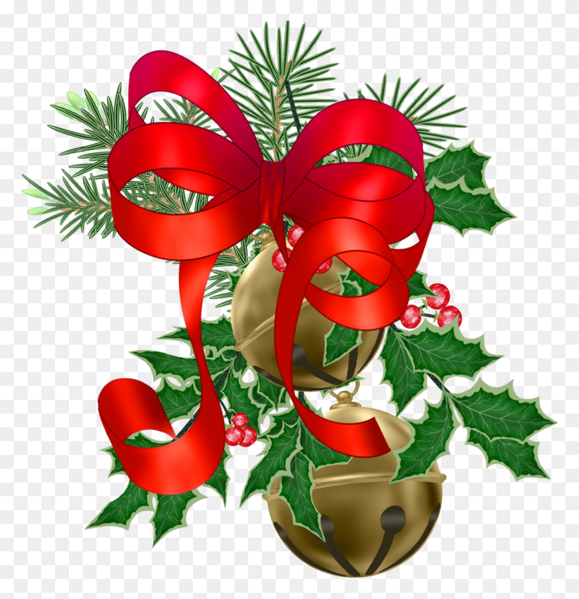 1150x1193 Christmas Bells, Vector Illustration Christmas - Christmas Background PNG