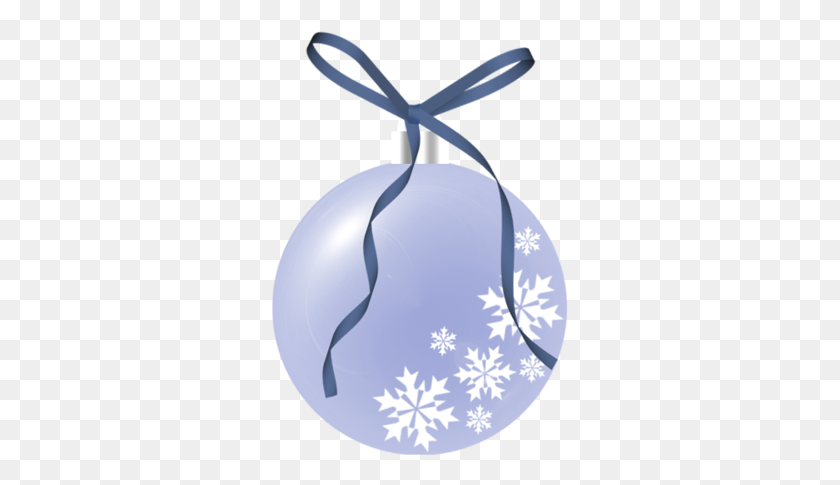 297x425 Christmas Blue Snowflake Ornament Clip Art - Transparent Snowflake Clipart