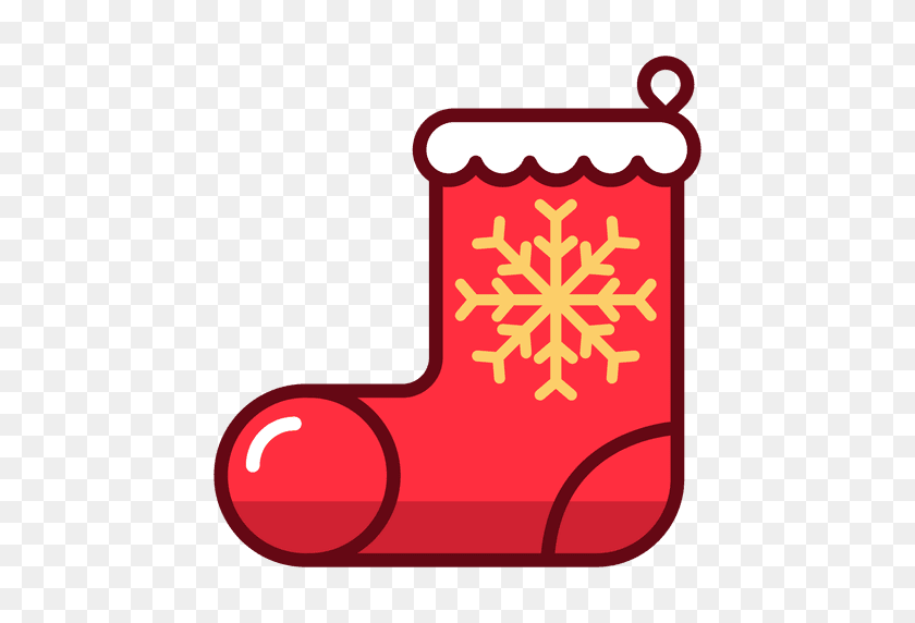 512x512 Christmas Boot - Boot Print PNG