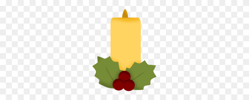 217x279 Christmas Candles Clip Art Christmas Candle And Ivy Clip Art - Fromage Clipart
