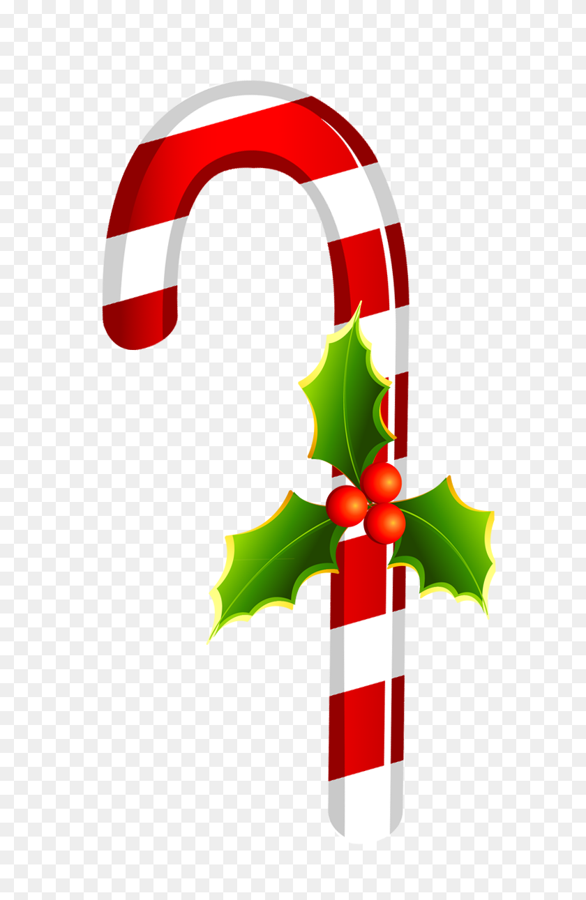 742x1231 Christmas Candycane Transparent Png Gallery - Candy Cane Clipart