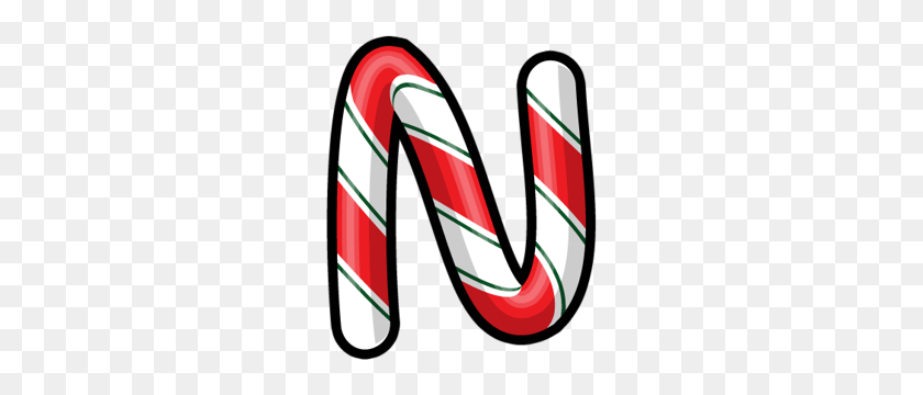 250x300 Christmas Christmas Alphabet - Peppermint Candy PNG