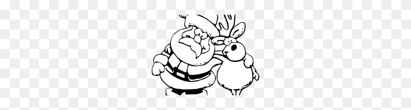 220x165 Christmas Clip Art Black And White - Cabin Clipart Black And White