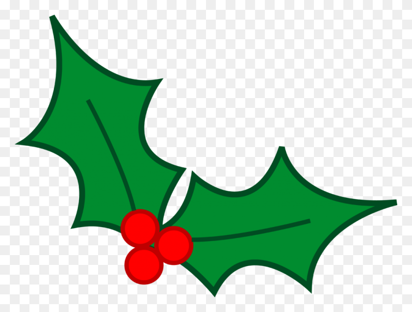 1024x757 Christmas Clip Art Holidays Holly - Mistletoe Clipart PNG
