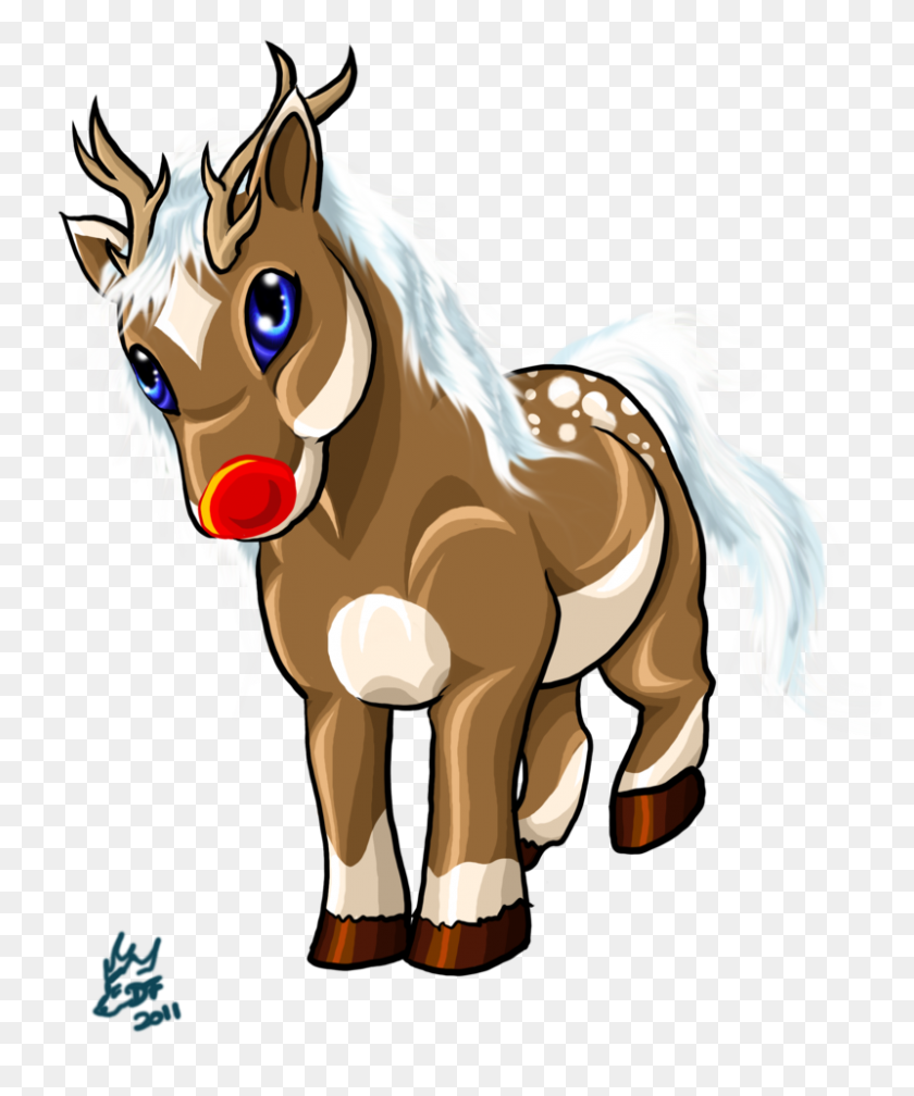 800x973 Рождественские Картинки Лошадь - Верховая Езда Клипарт