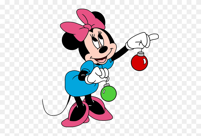 500x511 Christmas Clip Art Minnie Mouse - Nightmare Before Christmas Clipart