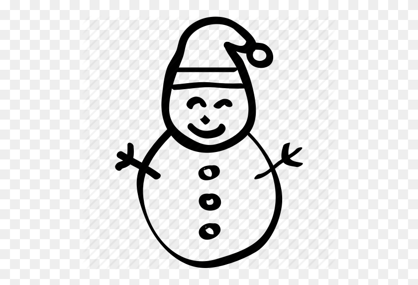 512x512 Navidad, Frío, Helado, Congelado, Icono De Muñeco De Nieve - Frosty The Snowman Png