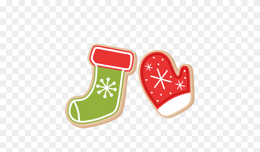 432x432 Christmas Cookie Border Clipart - Christmas Socks Clipart