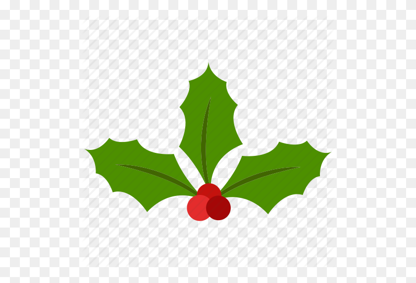 512x512 Christmas, Decotation, Mistletoe, Xmas Icon - Mistletoe PNG