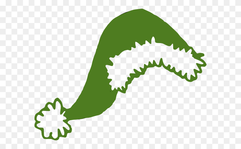 600x458 Christmas Elf Hat Green Clip Art - Free Christmas Elf Clipart
