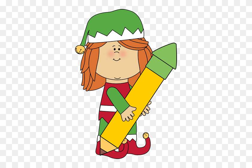340x500 Christmas Elf Silhouette Png - Admin Clipart