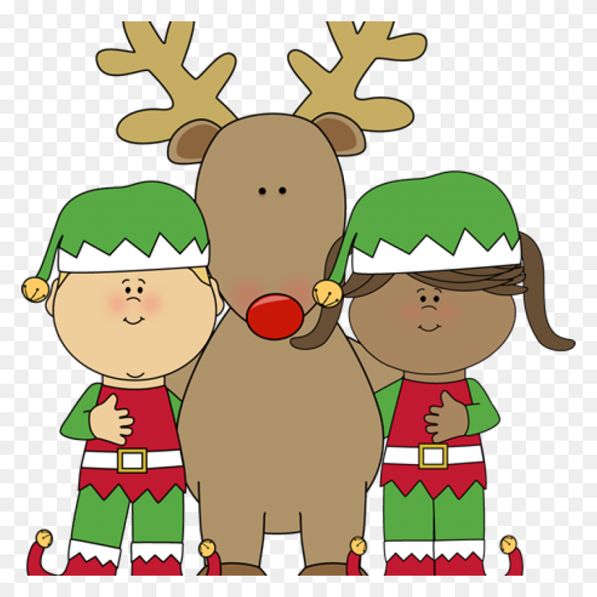1024x1024 Christmas Elves Clipart Free Clipart Download - Elf Clipart For Kids