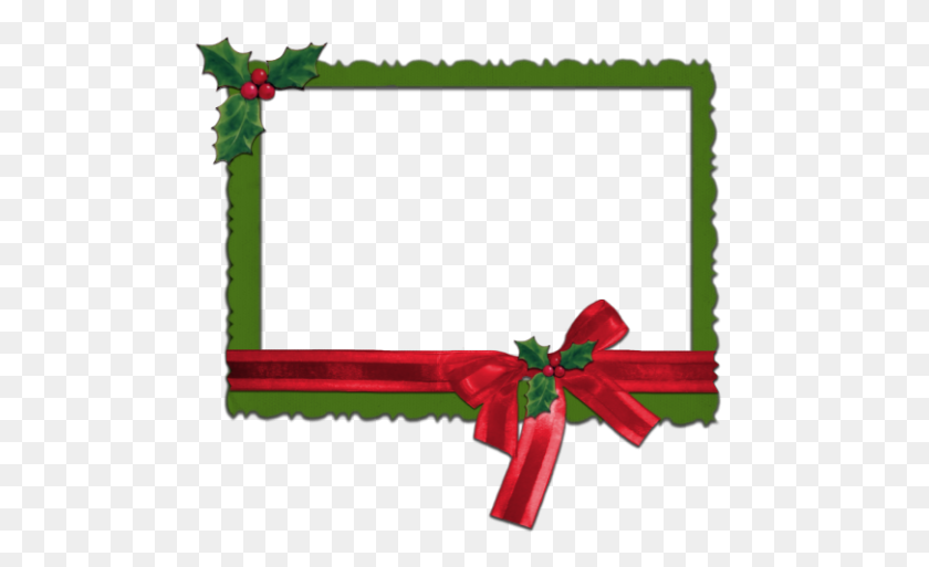 500x453 Christmas Frame - Christmas Frame Clipart