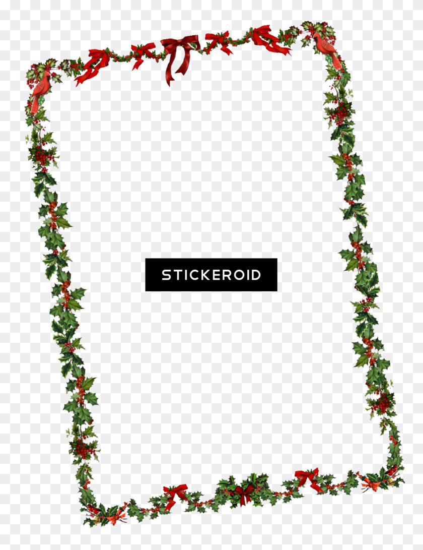 1071x1417 Christmas Frame Png Photos - Paper Rip PNG