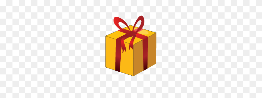 256x256 Значок Рождественский Подарок Коробка Рождественский Набор Иконок Pelfusion - Рождественский Подарок Png