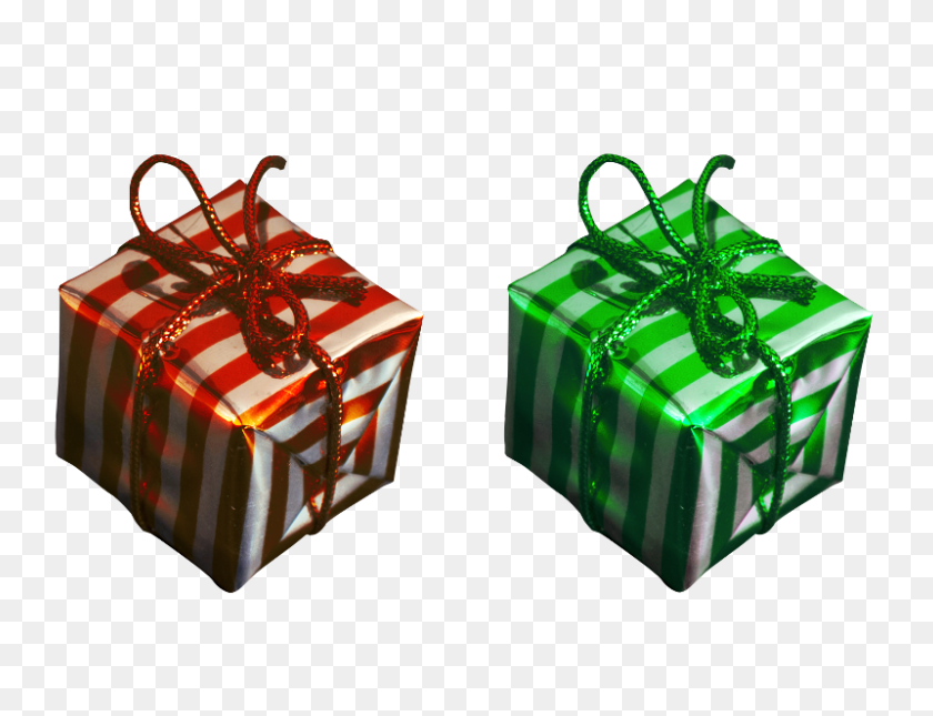 800x600 Christmas Gift Box Png Transparent - Gift Box PNG
