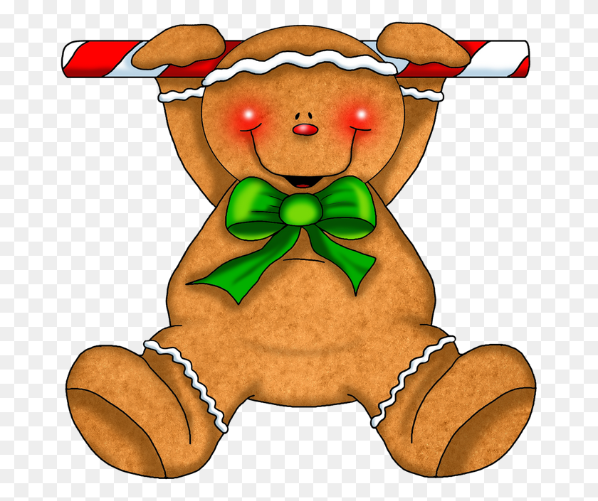670x645 Christmas Gingerbread - Ginger Clipart