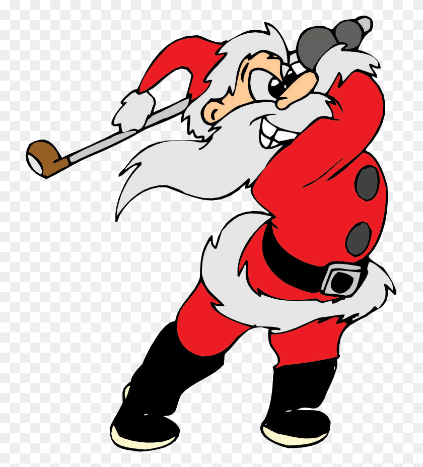 737x867 Christmas Golf Pictures Gallery Images - Golf Tournament Clipart