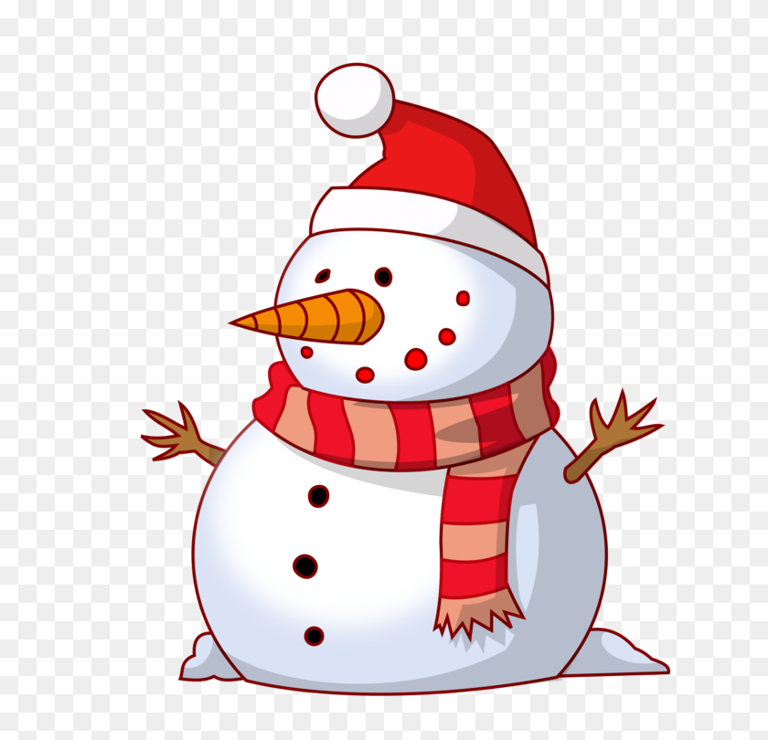 750x750 Рождественская Графика Рождественский День Снеговик Картинки Рождество - Снежный День Клипарт