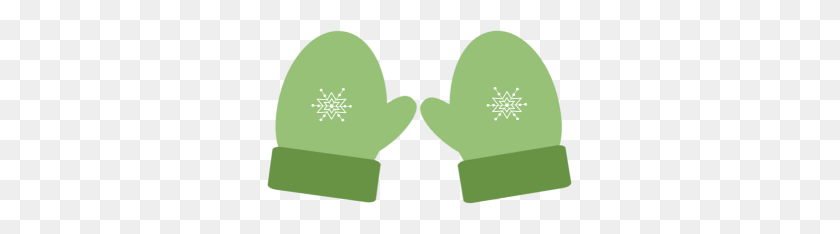 305x174 Christmas, Green Winter Mittens, Clip Art Clip Art - Mittens Clipart Black And White