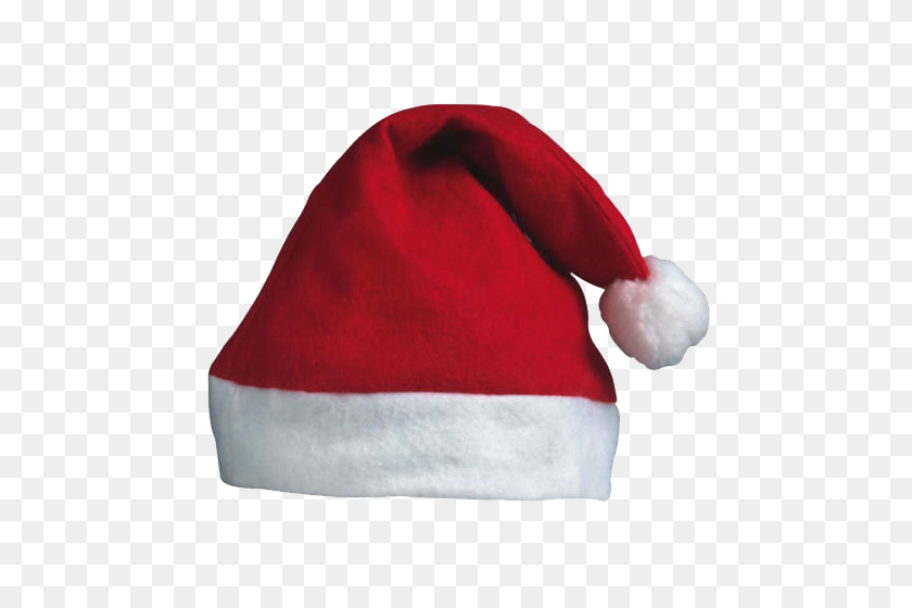 500x500 Christmas Hat Png Clipart - Santa Claus Hat PNG