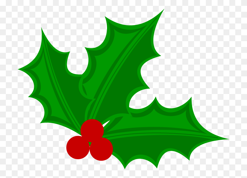 720x546 Christmas Holly Clip Art - Christmas Holly Clipart
