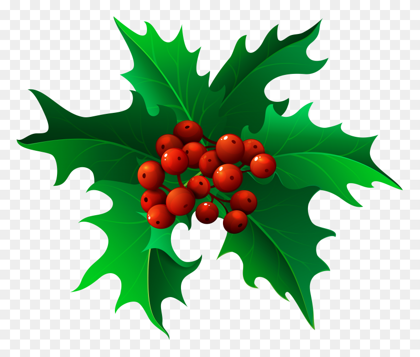 8000x6720 Christmas Holly Image Digital Clip Art Printable Crafting - Crafting Clipart Free