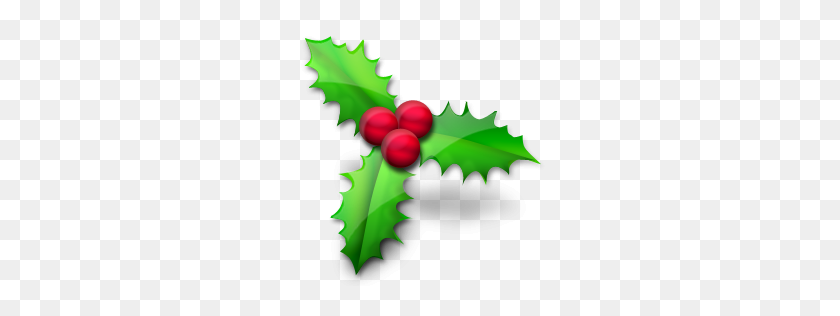 256x256 Christmas Holly Leaf Png Image Royalty Free Stock Png Images - Christmas Holly PNG