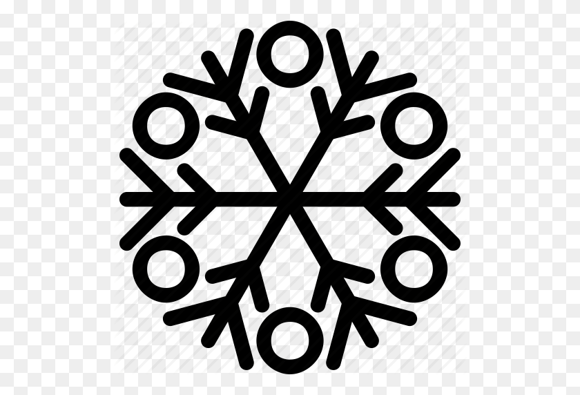 512x512 Christmas, Ice Crystal, Snow, Snow Crystal, Snowflake, White - White Snowflake PNG