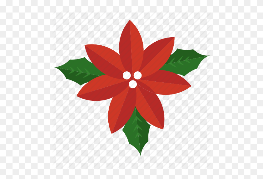 512x512 Christmas Leaf Png - Poinsettia Clip Art Free