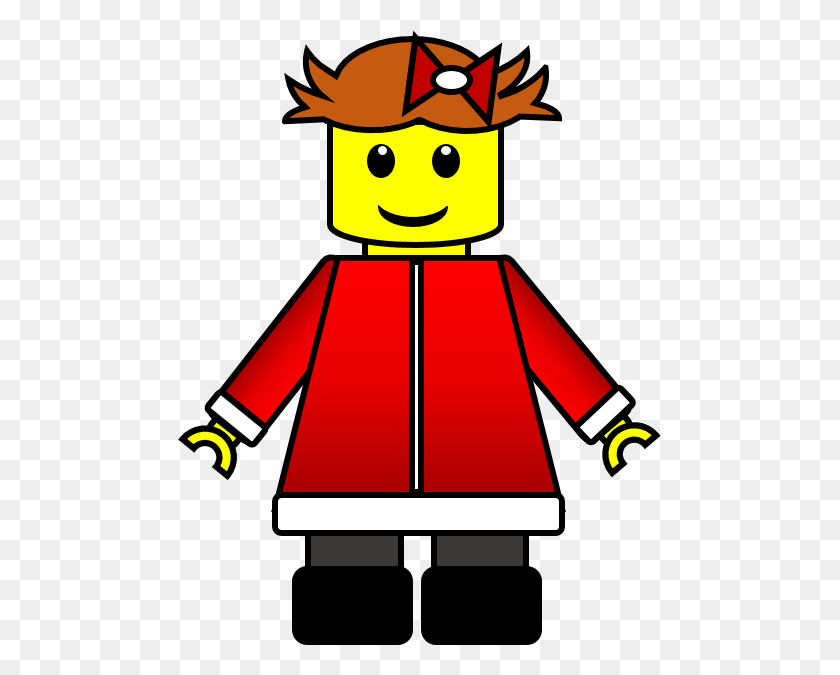 483x615 Рождественский Детский Клипарт Для Учителей В Стиле Lego Awesome - Awesome Clipart