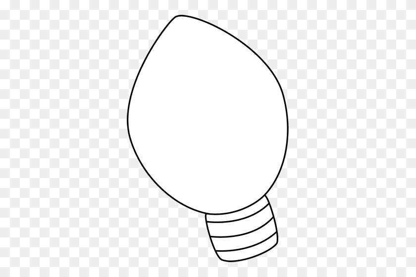 327x500 Christmas Light Bulb Clipart - Christmas Light Bulb Clipart