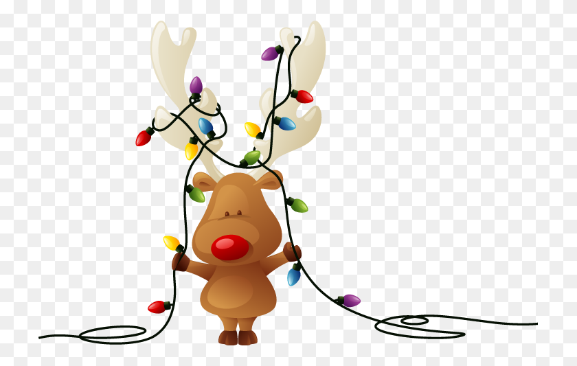 727x473 Christmas Lights Best Clipart Png - Christmas Lights PNG
